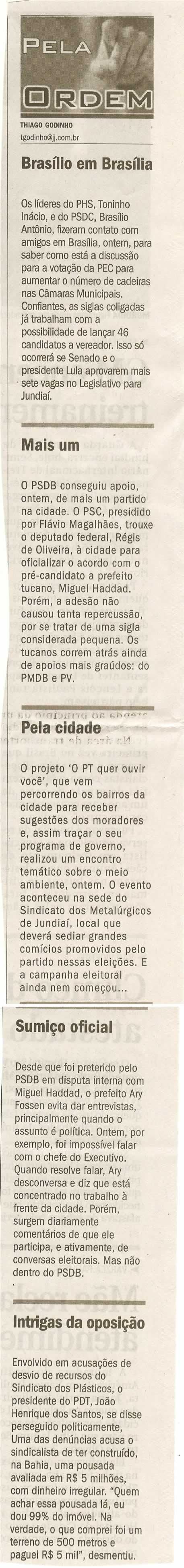 Jornal de Jundiaí - 06/06/2008