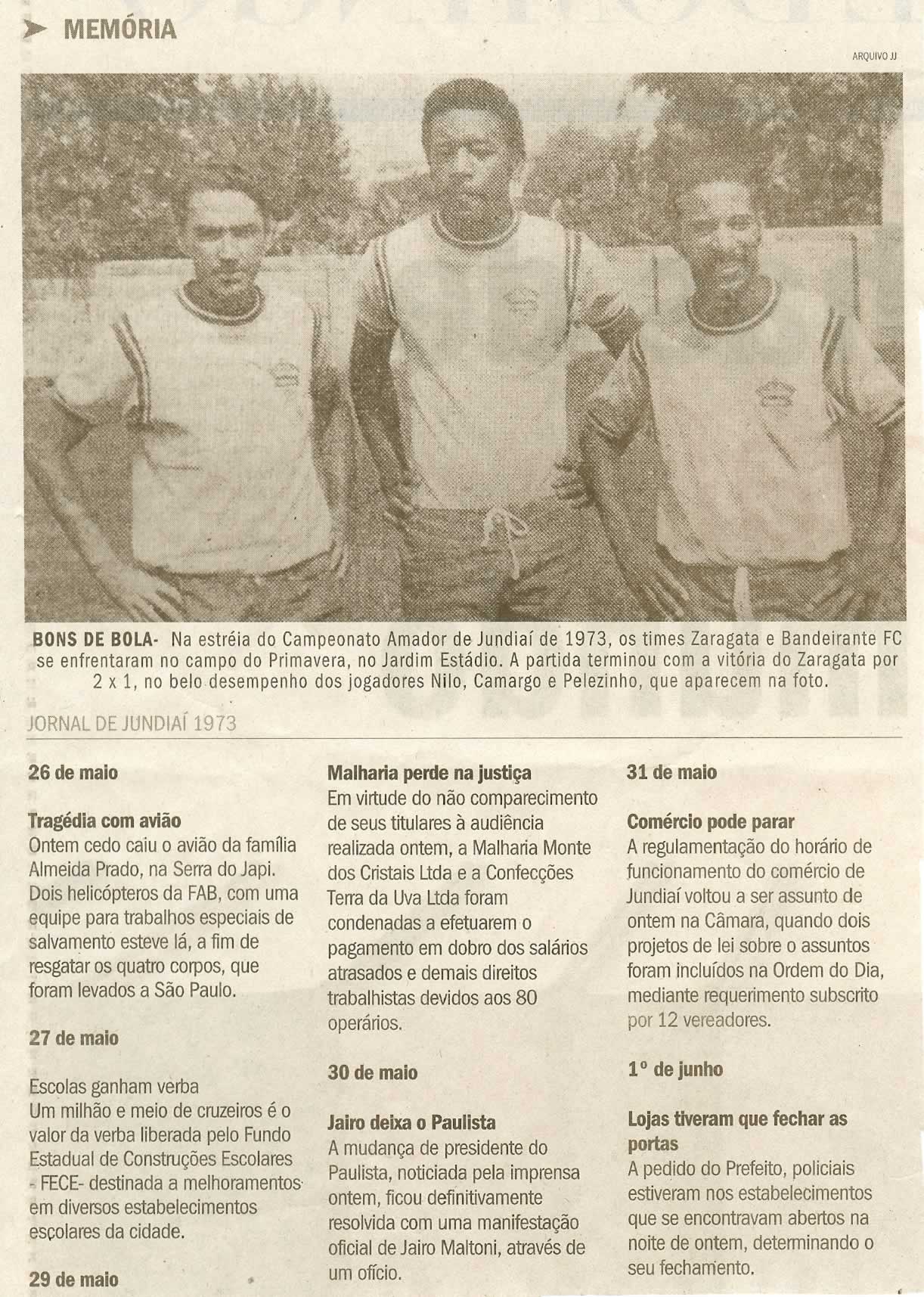 Jornal de Jundiaí - 01/06/2008