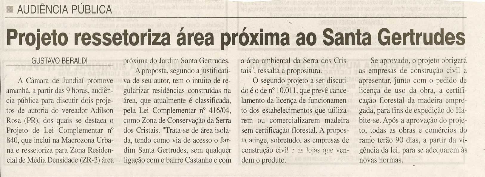 Jornal da Cidade - 10/06/2008