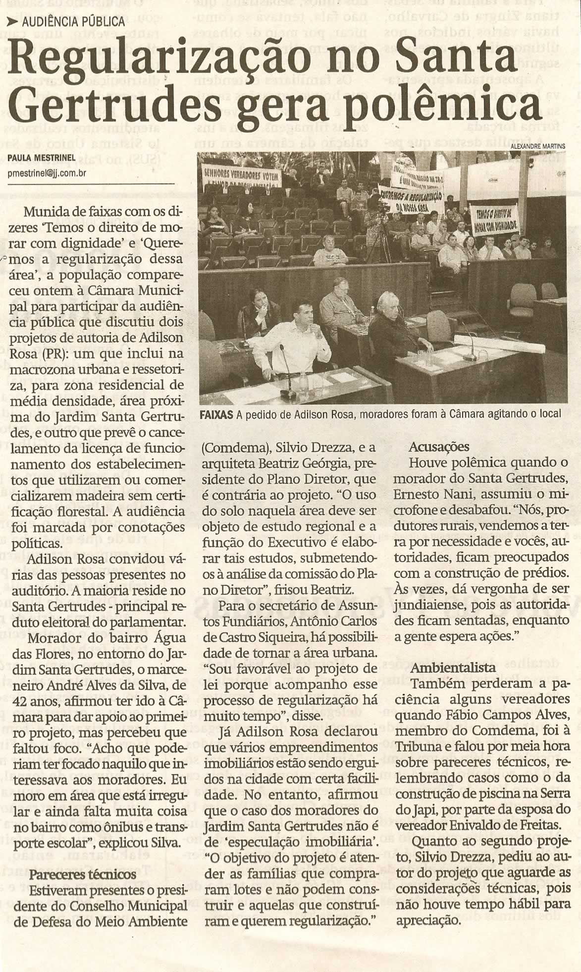 Jornal de Jundiaí - 12/06/2008