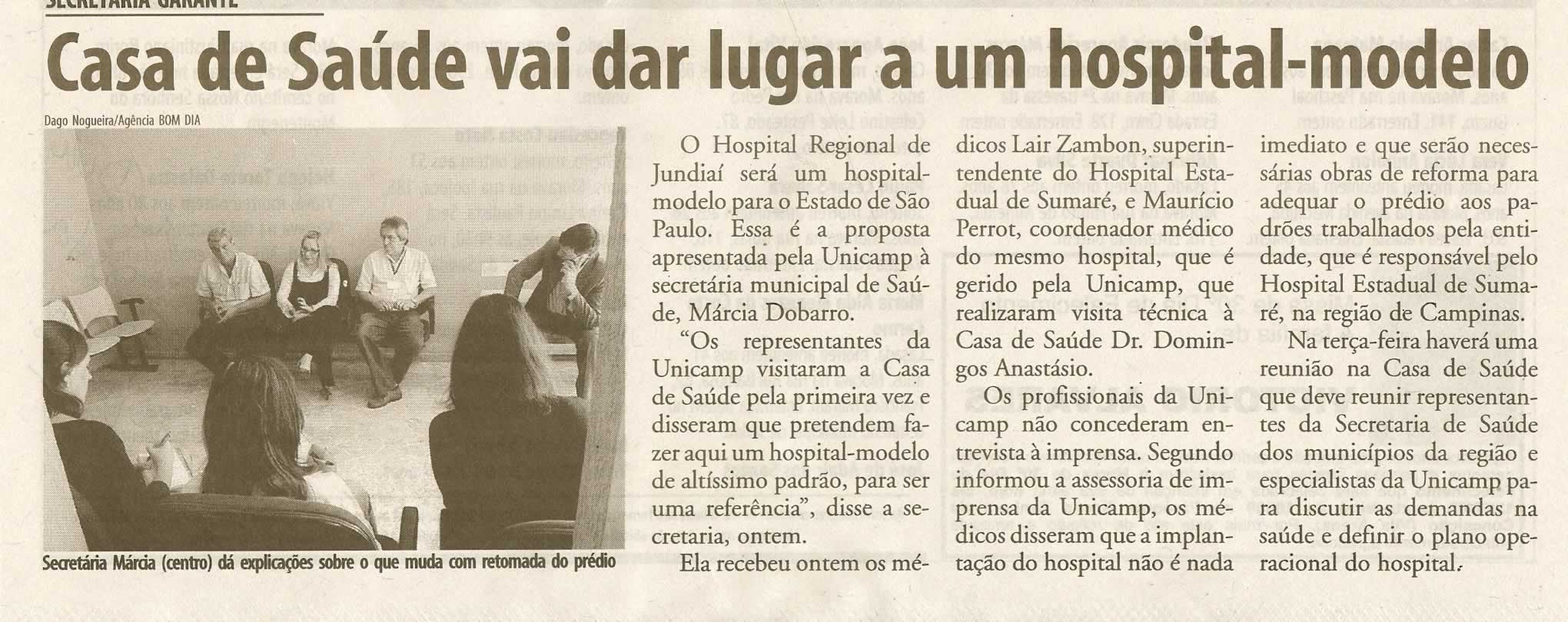 Bom Dia Jundiaí - 13/06/2008