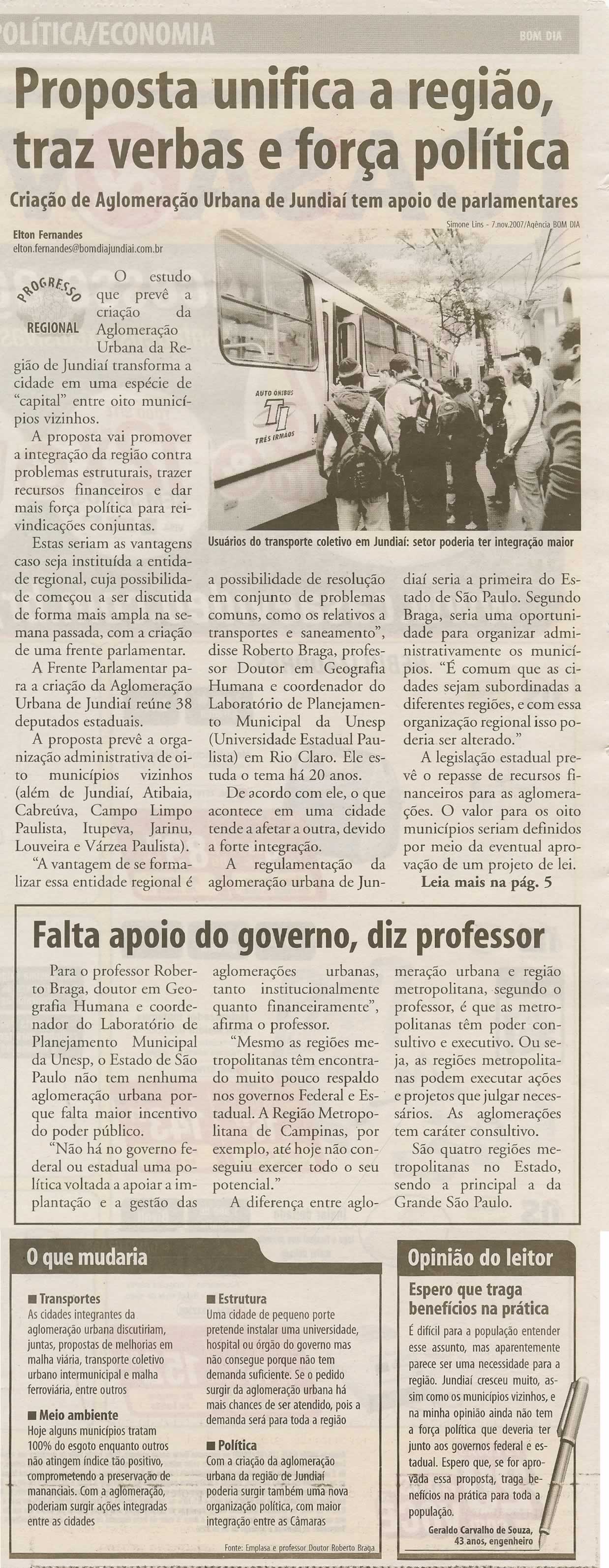 Bom Dia Jundiaí - 15/06/2008
