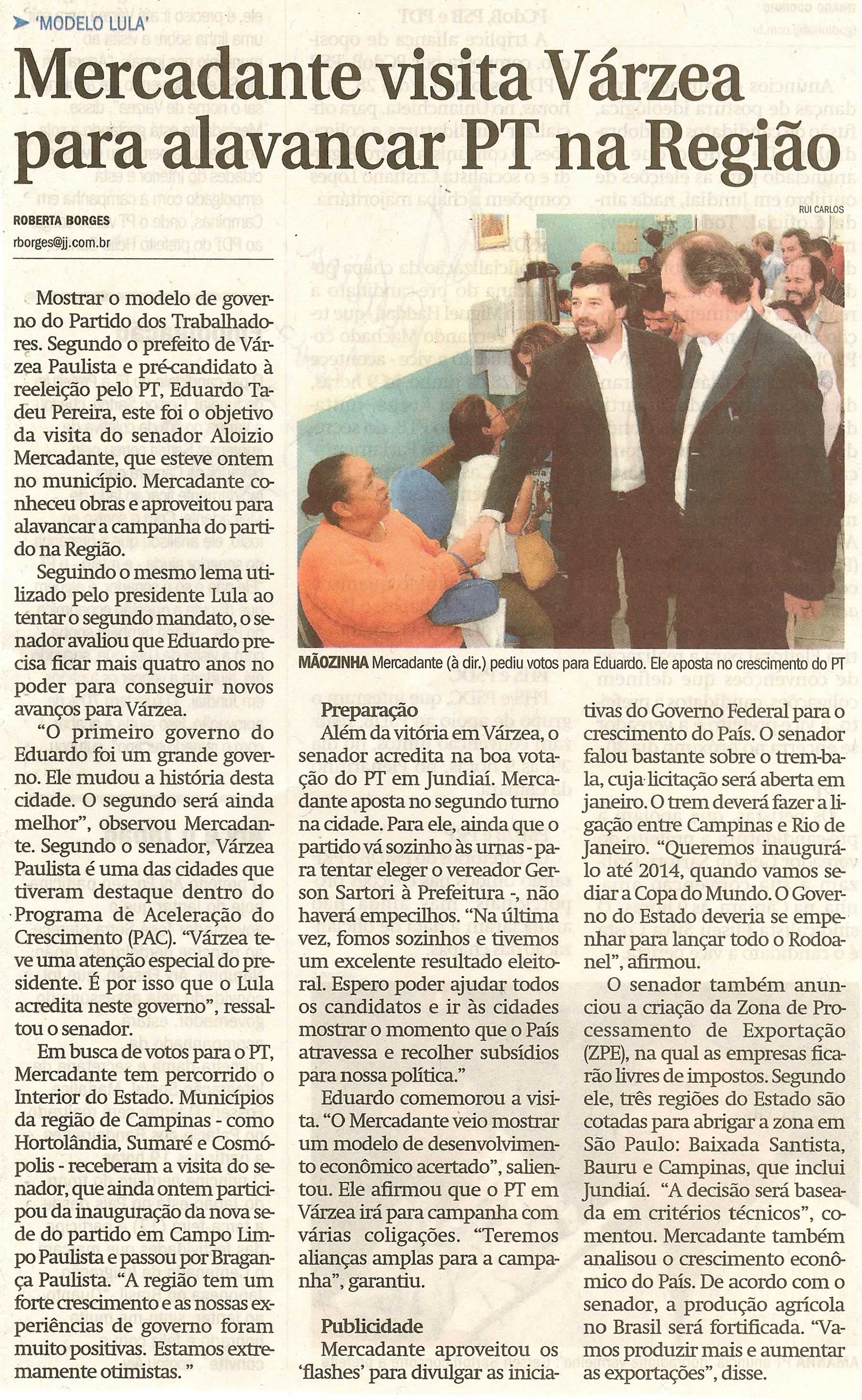 Jornal de Jundiaí - 21/06/2008
