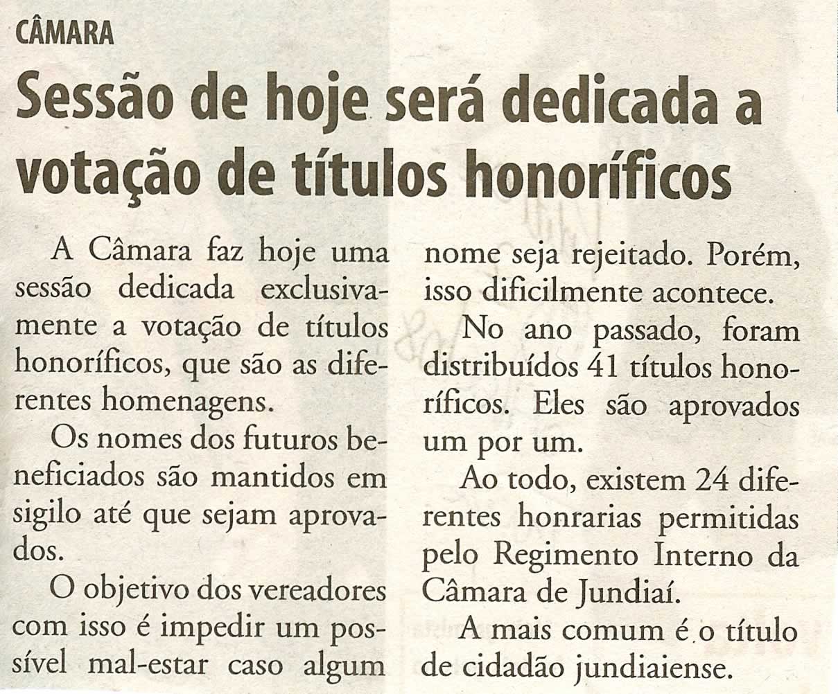 Bom Dia Jundiaí - 24/06/2008