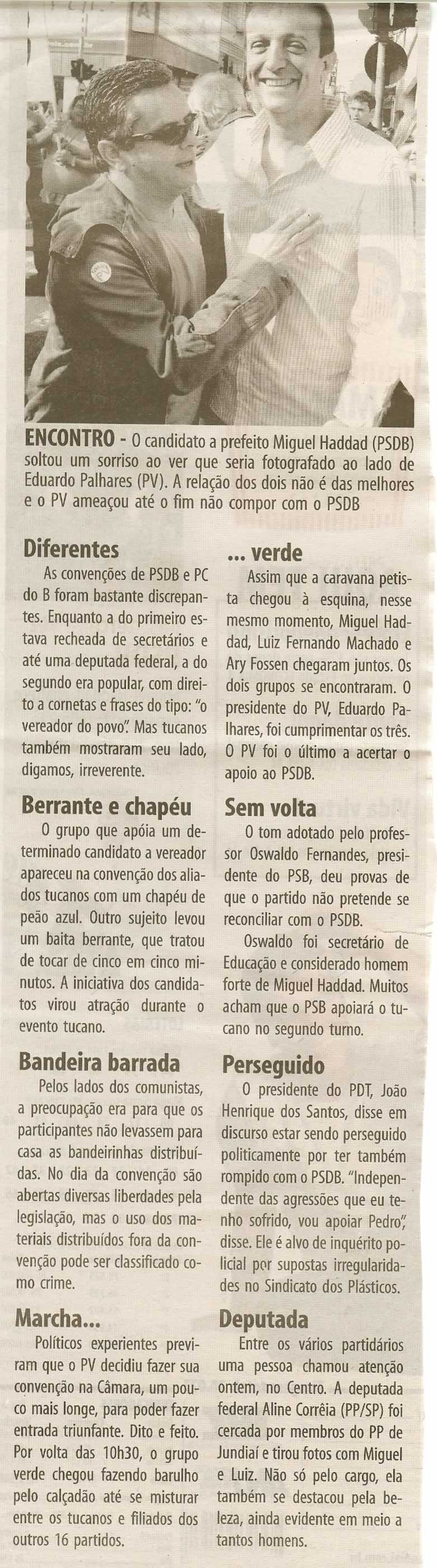 Bom Dia Jundiaí - 29/06/2008