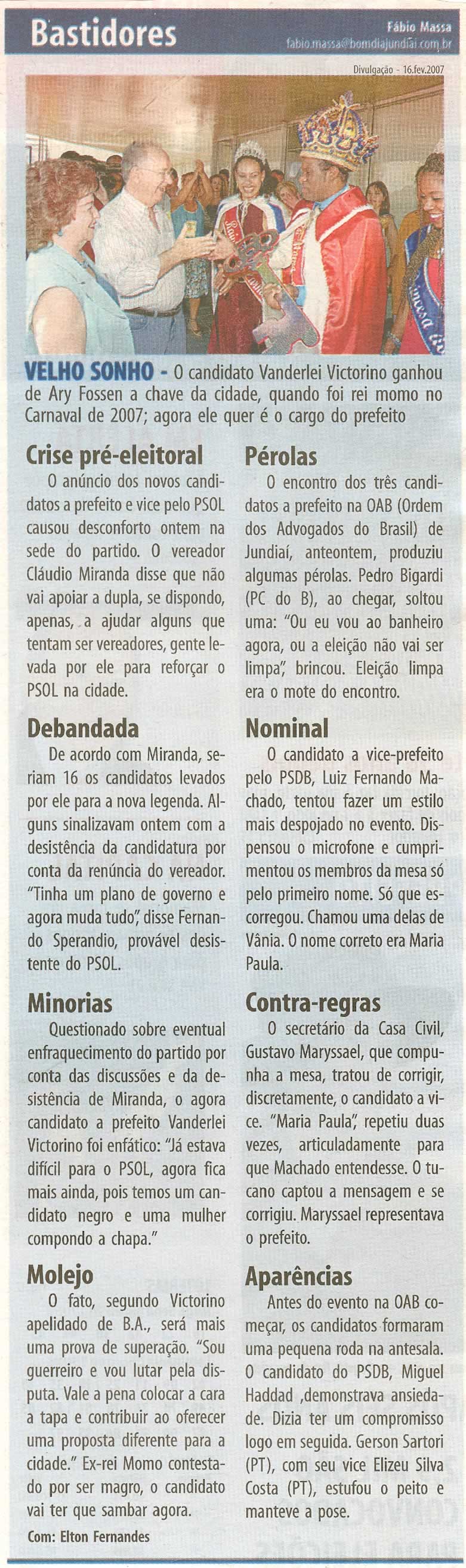 Bom Dia Jundiaí - 03/07/2008