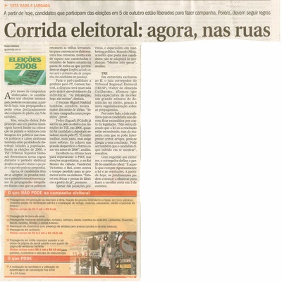 Jornal de Jundiaí - 06/07/2008