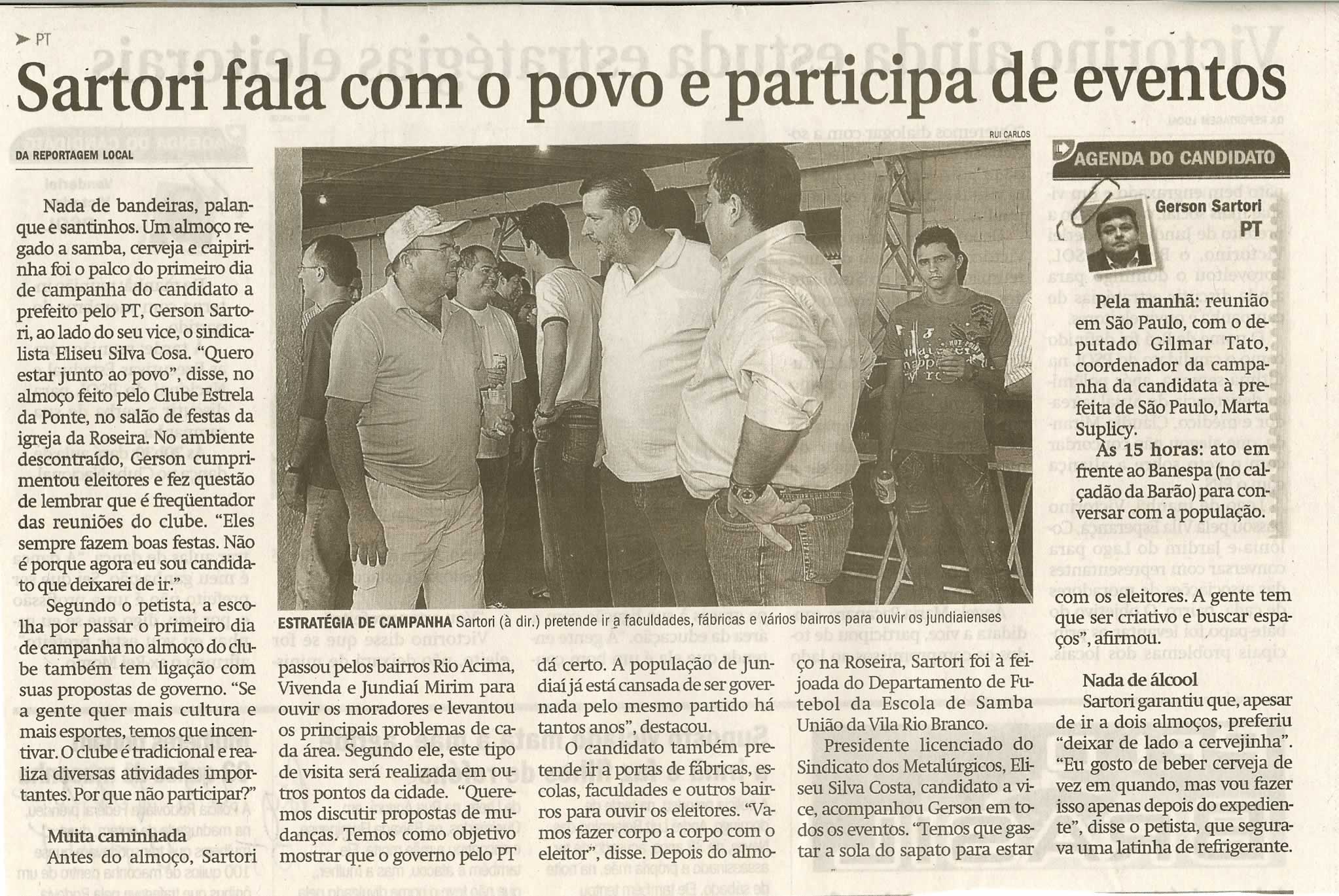 Jornal de Jundiaí - 07/07/2008