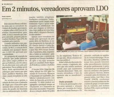 Jornal de Jundiaí - 09/07/2008