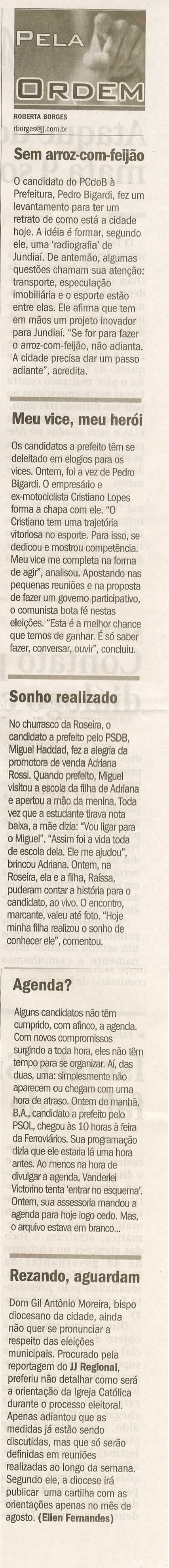 Jornal de Jundiaí - 14/07/2008