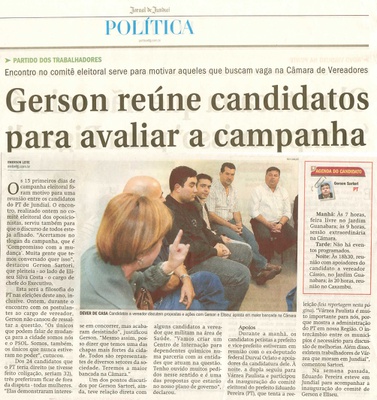 Jornal de Jundiaí - 22/07/2008