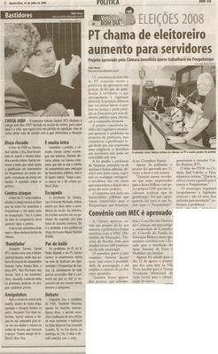 Bom Dia Jundiaí - 23/07/2008