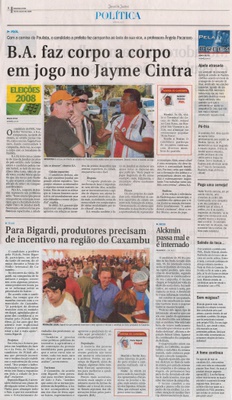 Jornal de Jundiaí - 28/08/2008