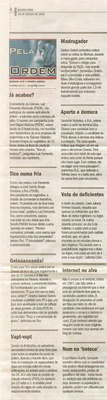 Jornal de Jundiaí - 06/08/2008