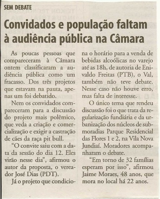 Bom Dia Jundiaí - 07/08/2008