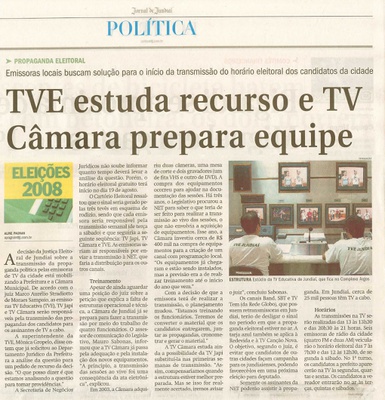 Jornal de Jundiaí - 08/08/2008