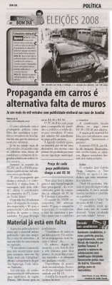 Bom Dia Jundiaí - 09/08/2008