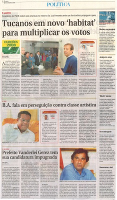 Jornal de Jundiaí - 09/08/2008