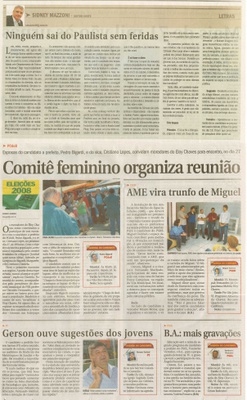 Jornal de Jundiaí - 24/08/2008