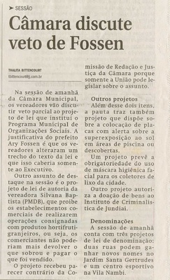 Jornal de Jundiaí - 01/09/2008