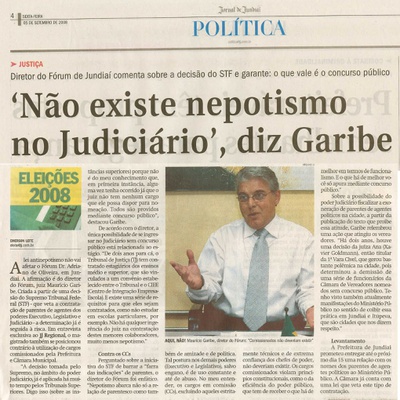 Jornal de Jundiaí - 05/09/2008