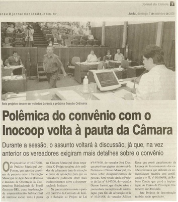 Jornal da Cidade - 07/09/2008