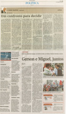 Jornal de Jundiaí - 14/09/2008