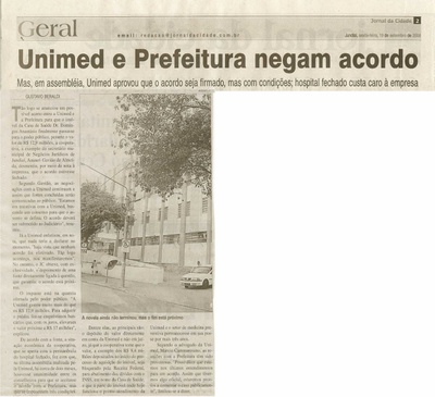 Jornal da Cidade - 19/09/2008