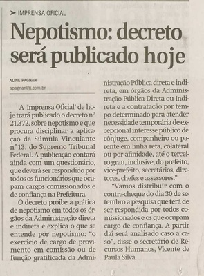 Jornal de Jundiaí - 23/09/2008