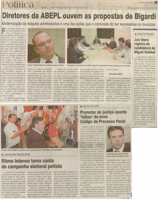 Jornal da Cidade - 25/09/2008