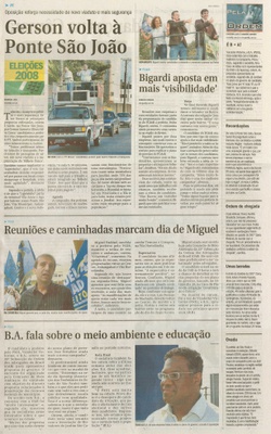 Jornal de Jundiaí - 30/09/2008