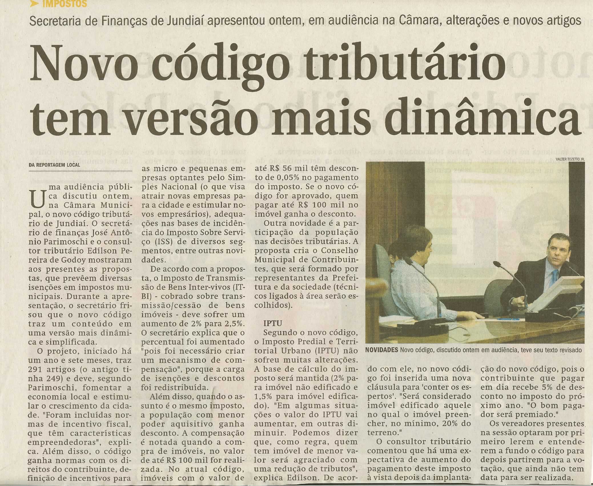 Jornal de Jundiaí - 02/10/2008