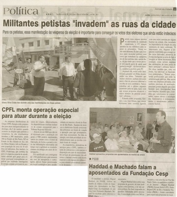 Jornal da Cidade - 02/10/2008
