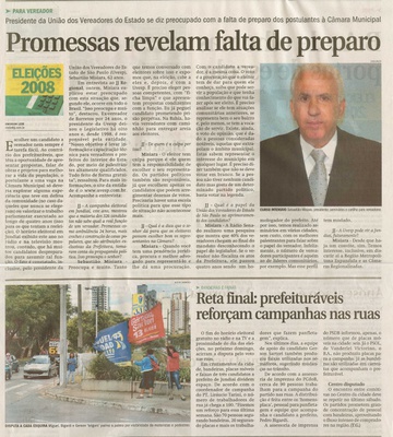 Jornal de Jundiaí - 03/10/2008
