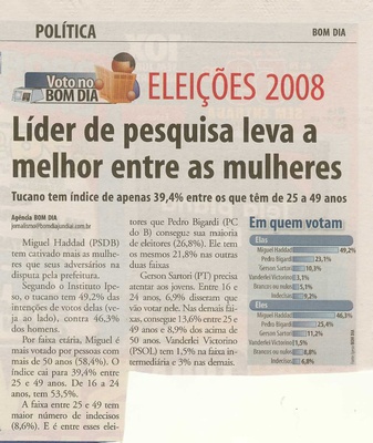 Bom Dia Jundiaí - 03/10/2008