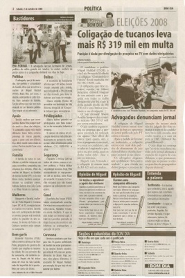 Bom Dia Jundiaí - 04/10/2008