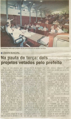 Jornal da Cidade - 12/10/2008