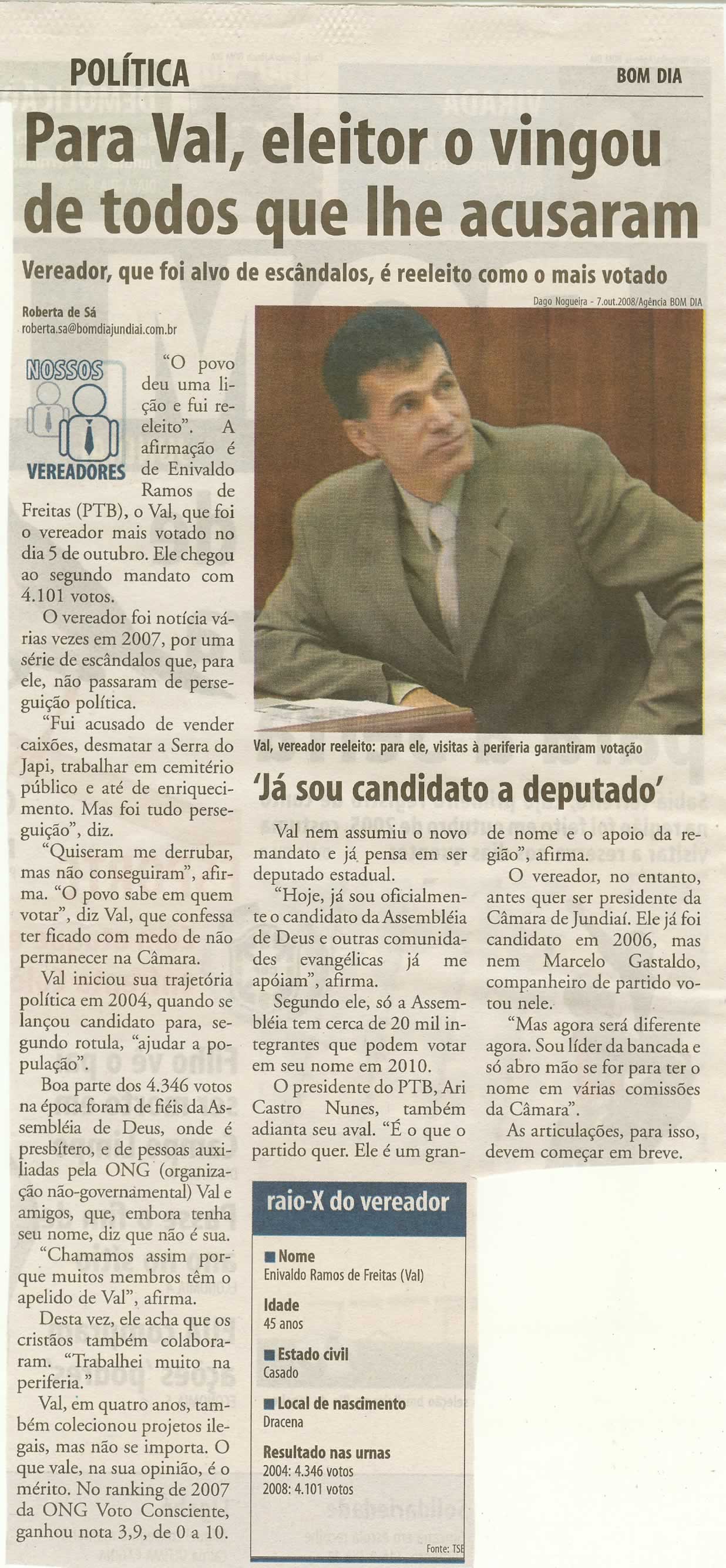Bom Dia Jundiaí - 15/10/2008