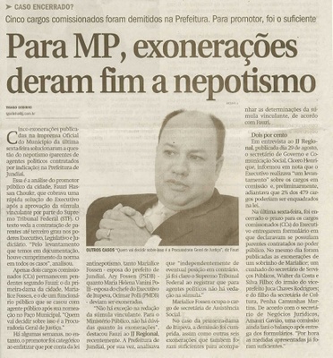 Jornal de Jundiaí - 05/11/2008