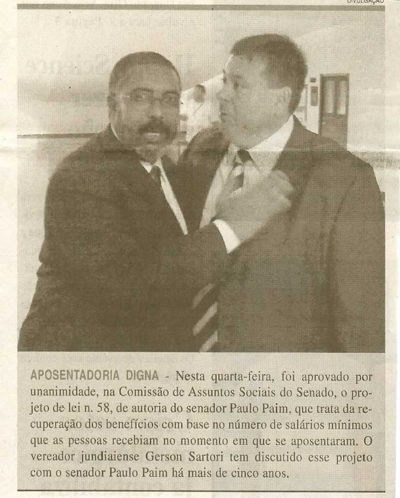 Jornal de Jundiaí - 06/11/2008