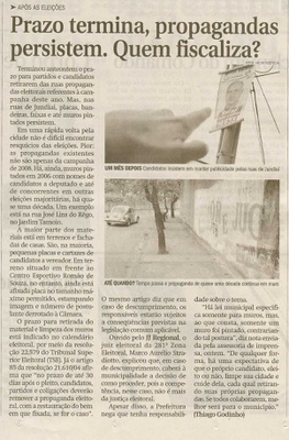 Jornal de Jundiaí - 06/11/2008