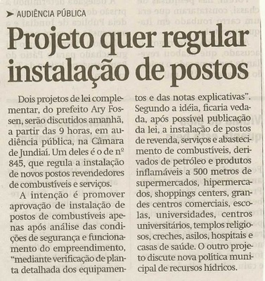 Jornal de Jundiaí - 11/11/2008