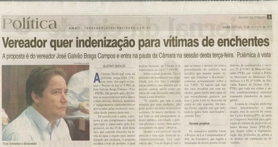 Jornal da Cidade - 16/11/2008