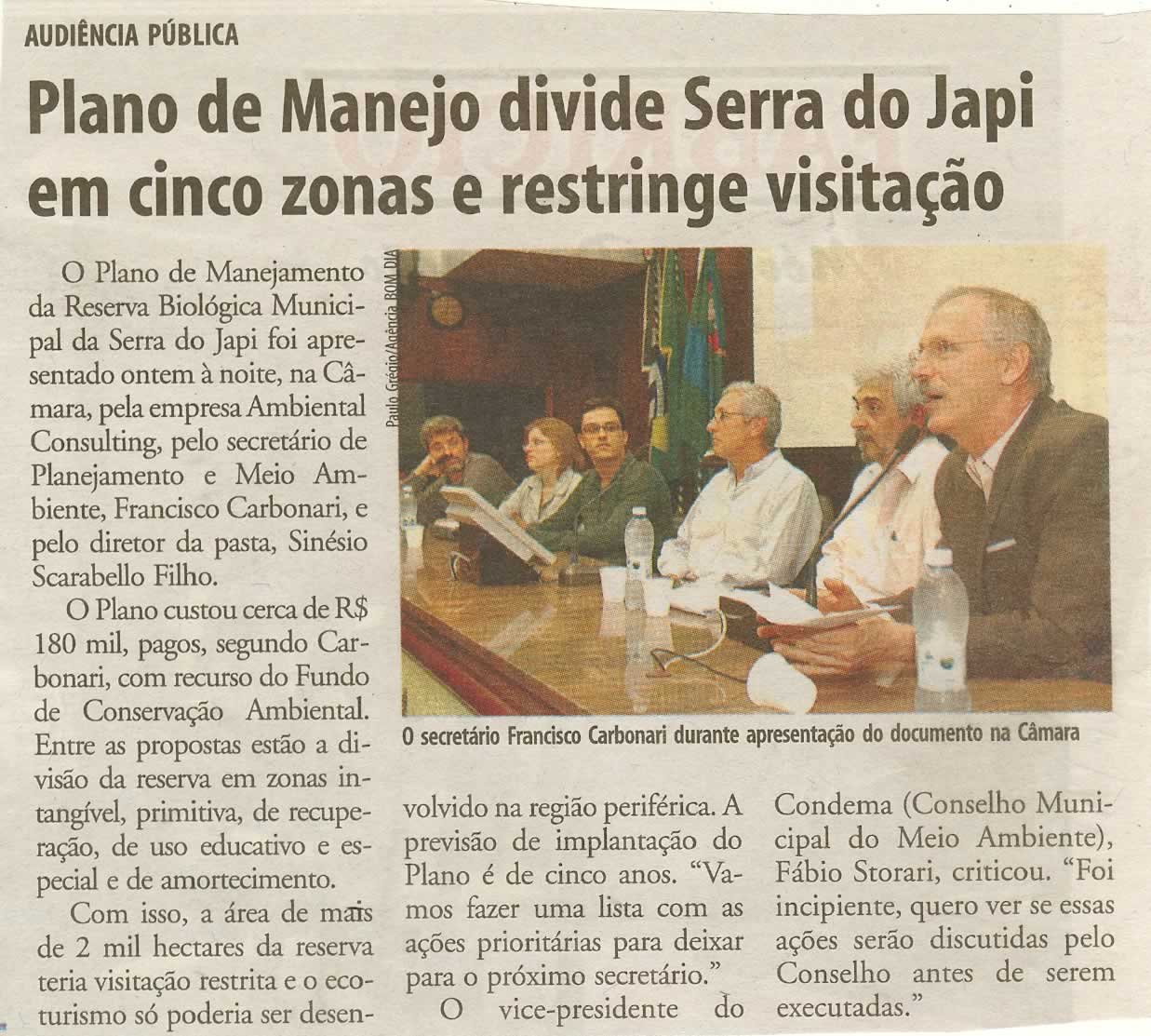 Bom Dia Jundiaí - 18/11/2008