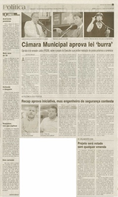 Jornal da Cidade - 19/11/2008