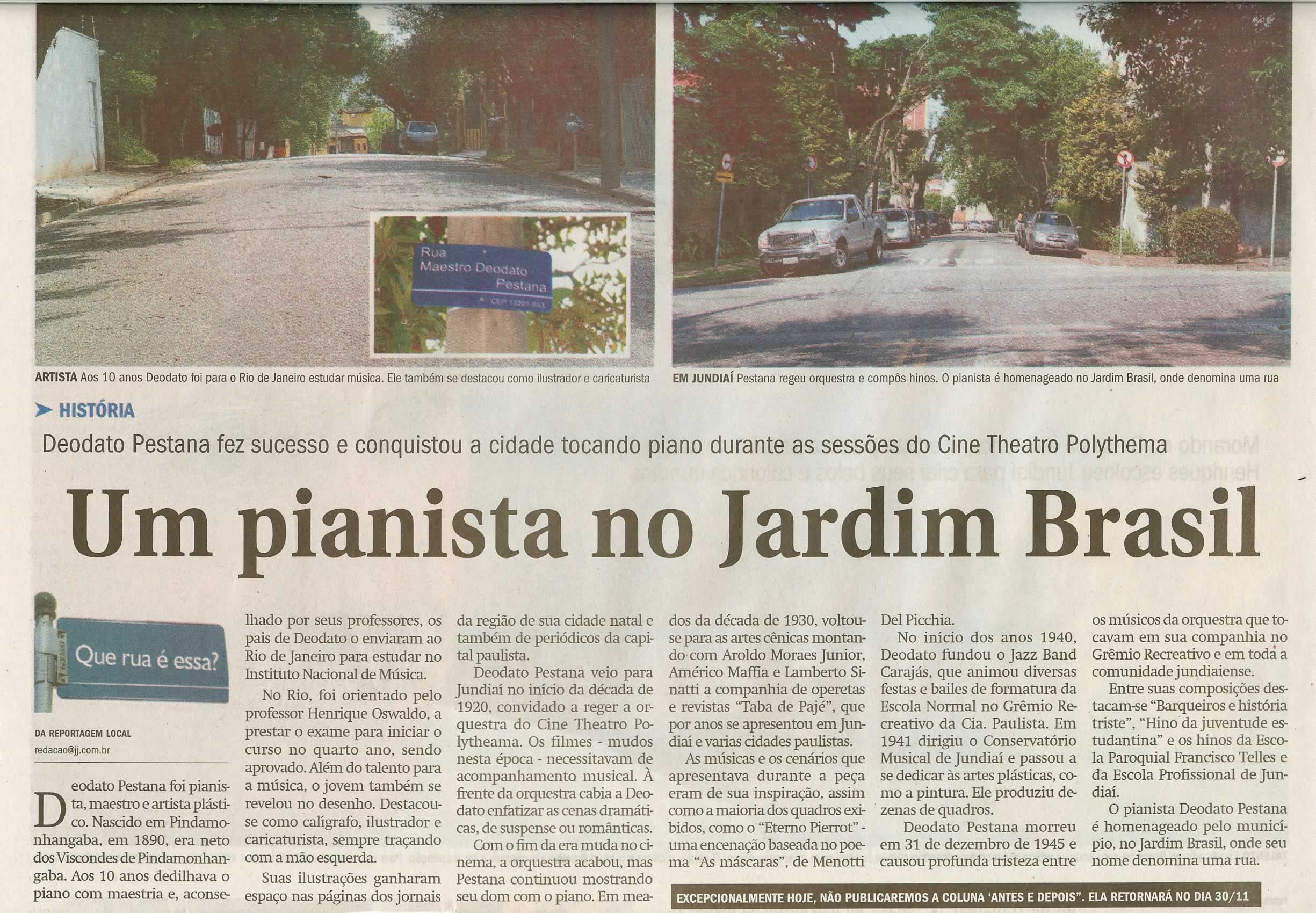 Jornal de Jundiaí - 23/11/2008