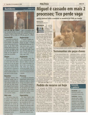 Bom Dia Jundiaí - 25/11/2008