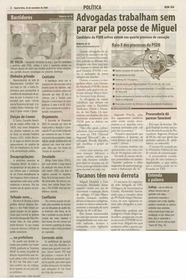 Bom Dia Jundiaí - 26/11/2008