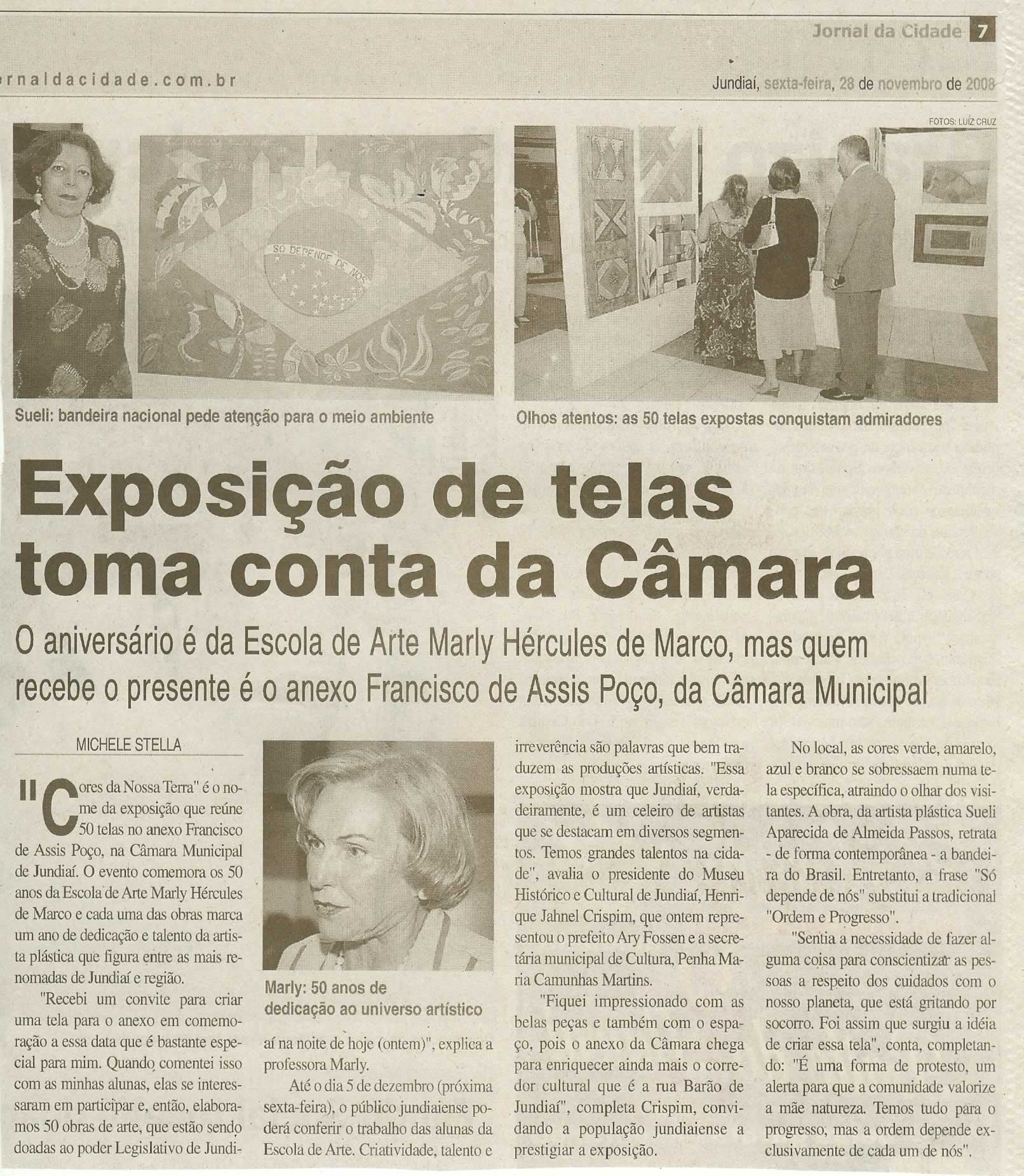 Jornal da Cidade - 28/11/2008