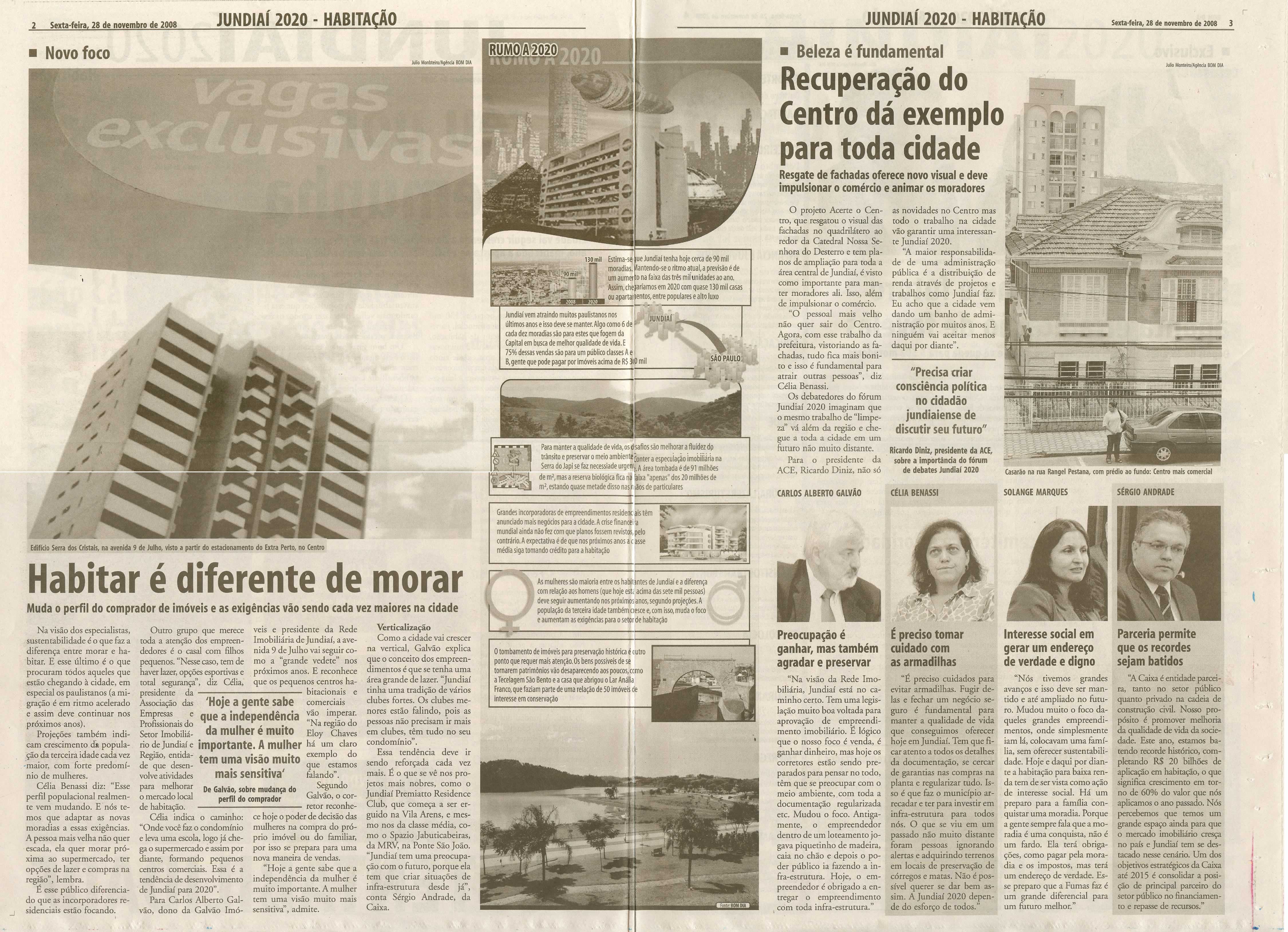 Bom Dia Jundiaí - 28/11/2008